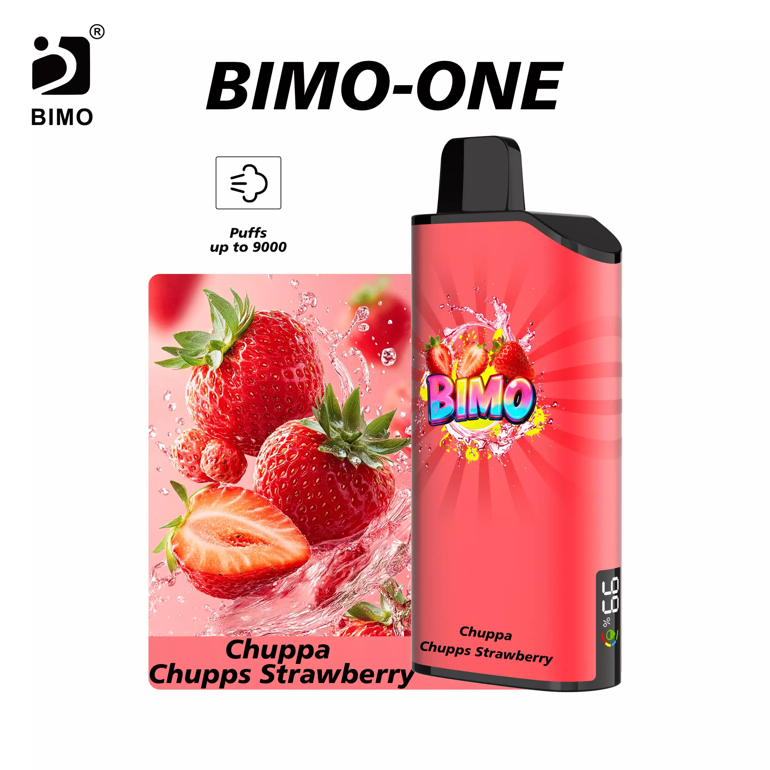bimo one 9000 chuppa chupps strawberry scaled 1.webp