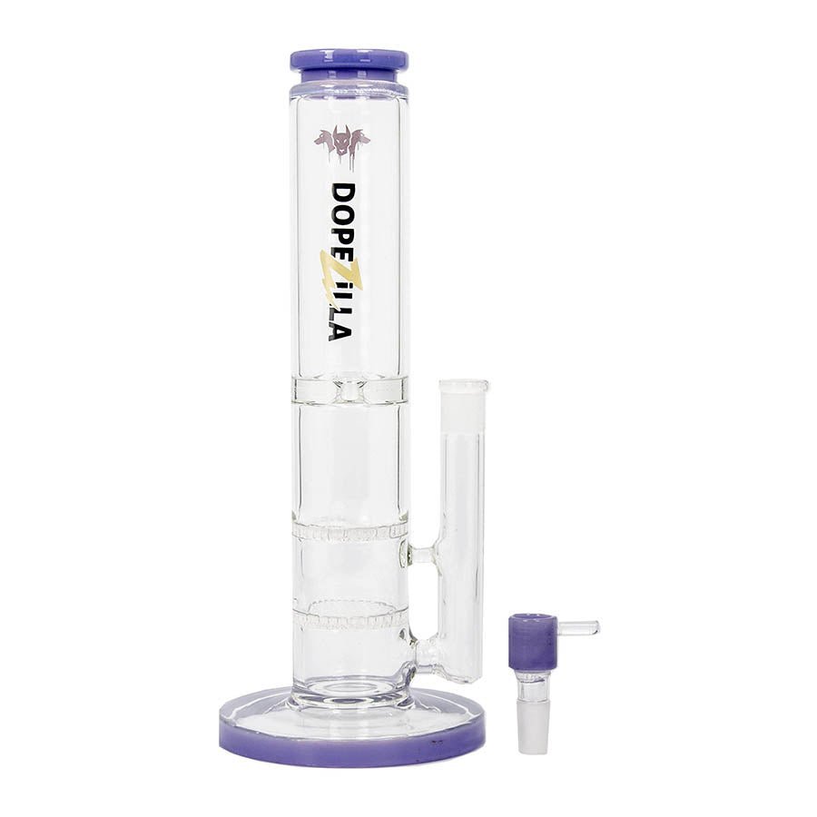 dopezilla cerberus water pipe milky purple 12in.jpg dopezilla cerberus water pipe milky purple 12in.jpg