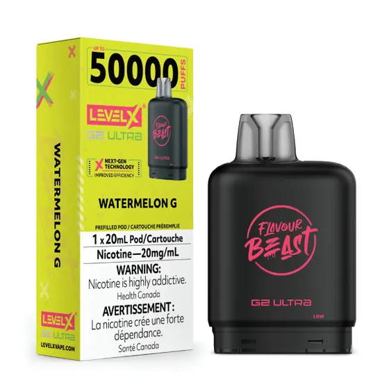 levelx g2 ultra flavourbeast pod mar2026 render fam 20mg watermelong 1.webp levelx g2 ultra flavourbeast pod mar2026 render fam 20mg watermelong 1.webp