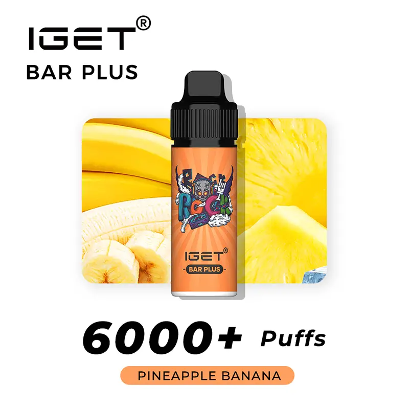 pineapple banana iget bar plus 6000 plus 1.webp