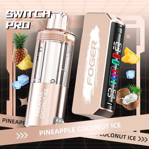 pineapple coconut ice foger switch pro 30k puffs disposable vape.webp pineapple coconut ice foger switch pro 30k puffs disposable vape.webp