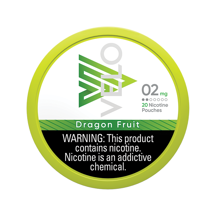 velo pouches 2mg dragonfruit front withwarning.webp velo pouches 2mg dragonfruit front withwarning.webp