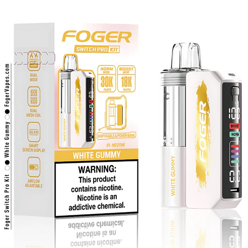 white gummy switch pro 30k puffs disposable kit box.webp white gummy switch pro 30k puffs disposable kit box.webp