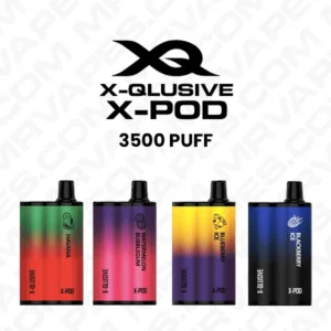 x qlusive x pod disposable vape 3500 puff.webp
